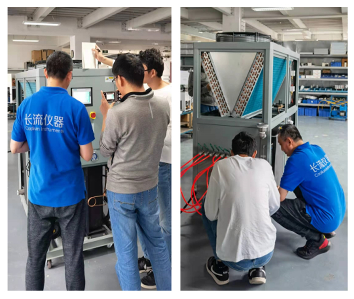 驗(yàn)收精密冷水機(jī).jpg 驗(yàn)收精密冷水機(jī).jpg